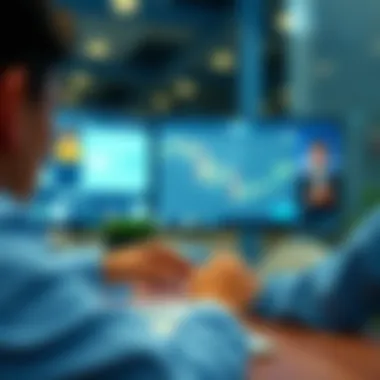 Real-Time Fund Transfers Illustration showing real-time fund transfers between accounts