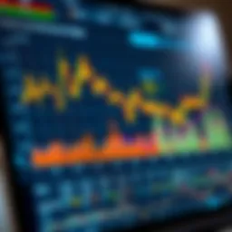 An analytical chart depicting small-cap stock performance