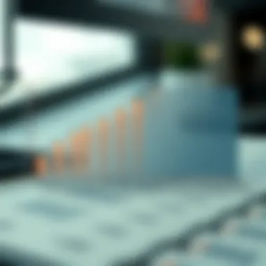 Graphic representation of tax liabilities across different income ranges