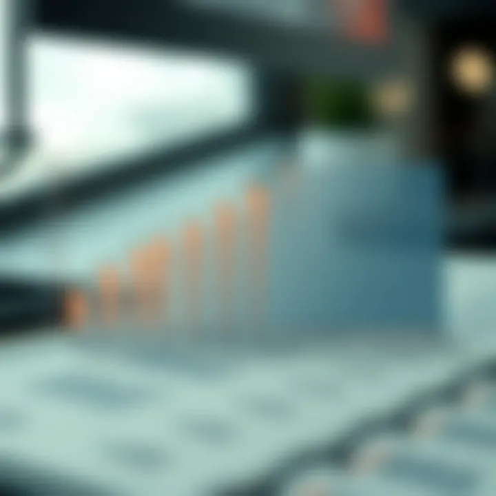 Graphic representation of tax liabilities across different income ranges