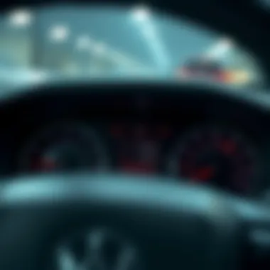 Car Dashboard Financing Details Close-up of a car dashboard with financing details