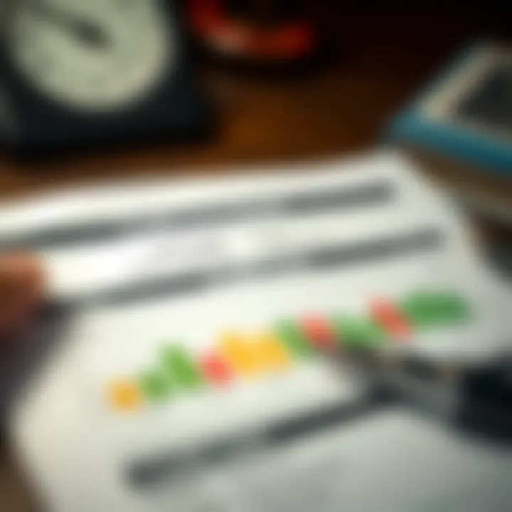 Credit Score Report for Auto Loans Credit score report with automotive loan implications