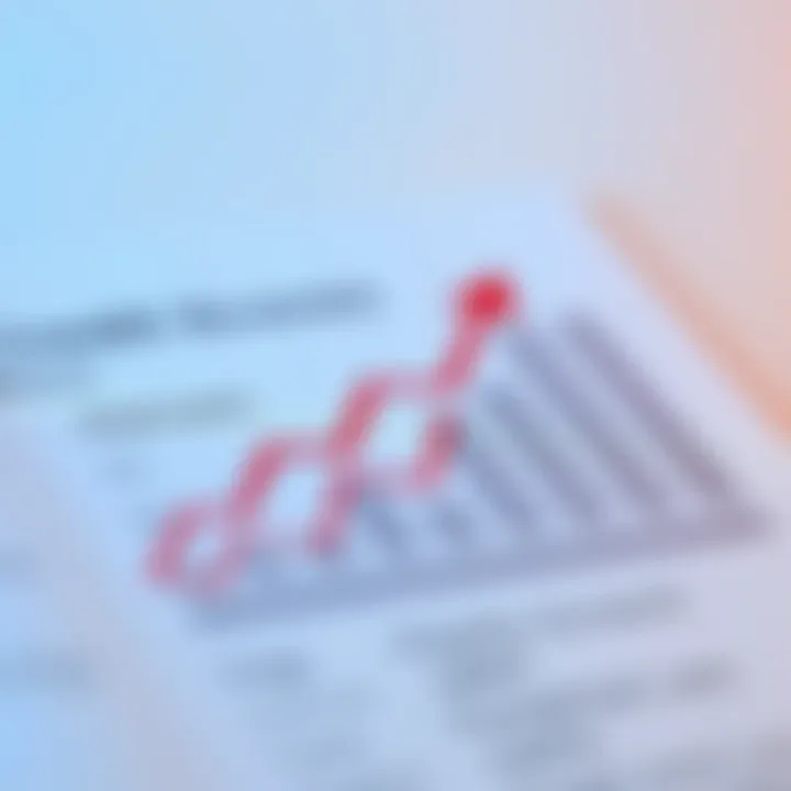 Improving Credit Scores for Better Loans Credit score report with upward arrow