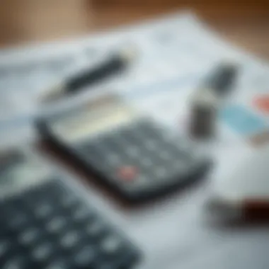 Financial Planning for Mortgage Applications Calculator and financial documents