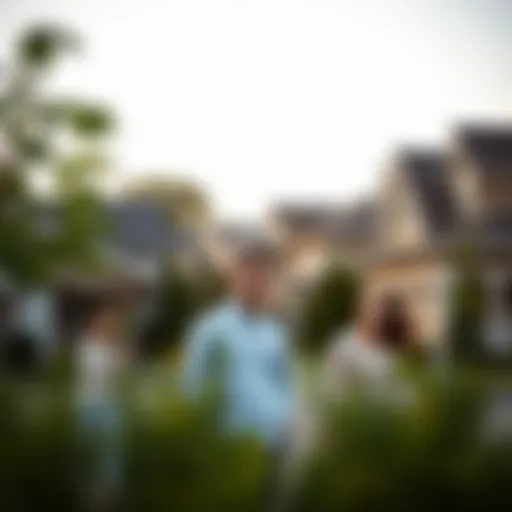 Exploring Diverse Home Options A serene suburban neighborhood showcasing various homes.
